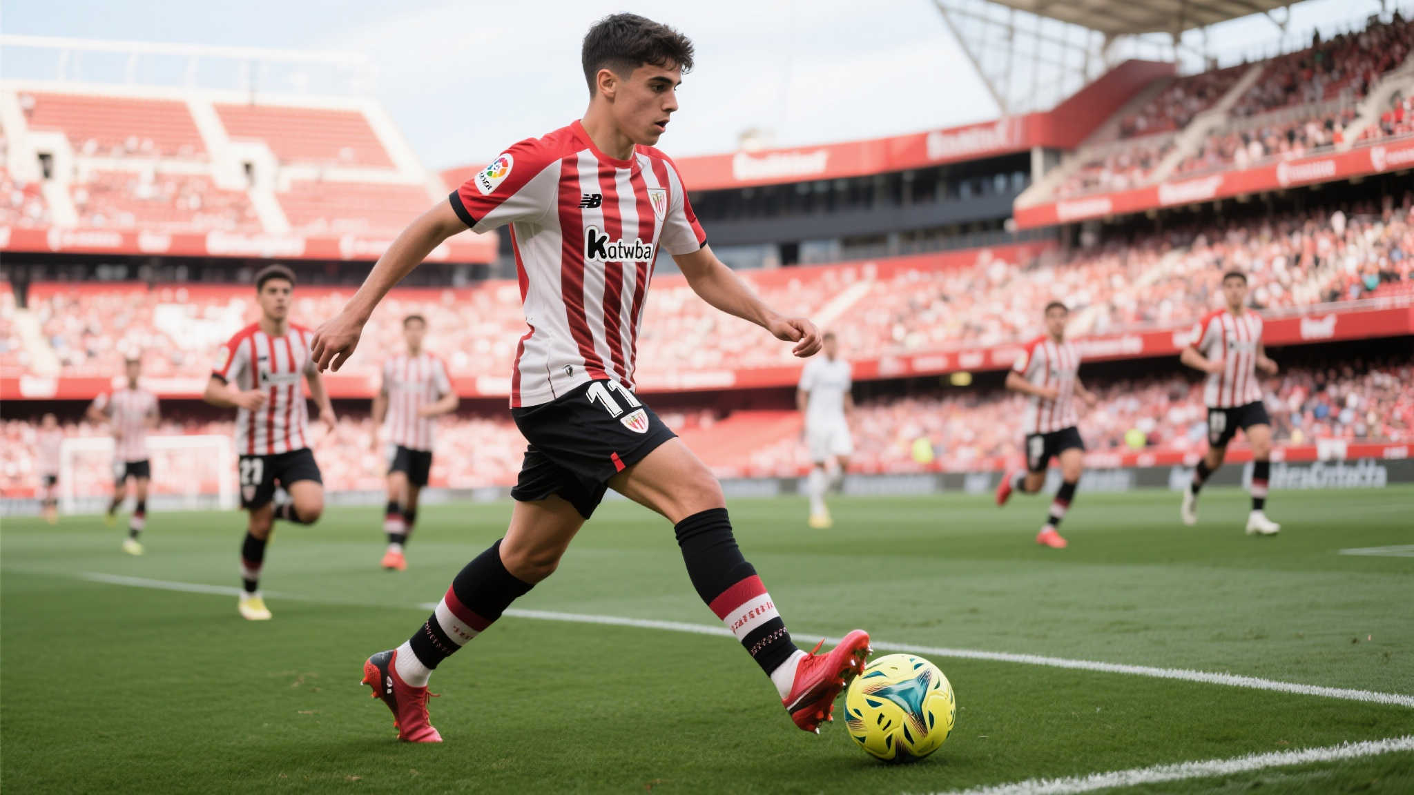 巴萨计划变更!记者称尼科解约金下周或未支付 尼科·冈萨雷斯作为一名备受期待的新星,在西甲联赛表